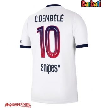 Paris Saint-Germain Ousmane Dembele #10 Tricou Fotbal Replică 2026-27 Barbati Deplasare